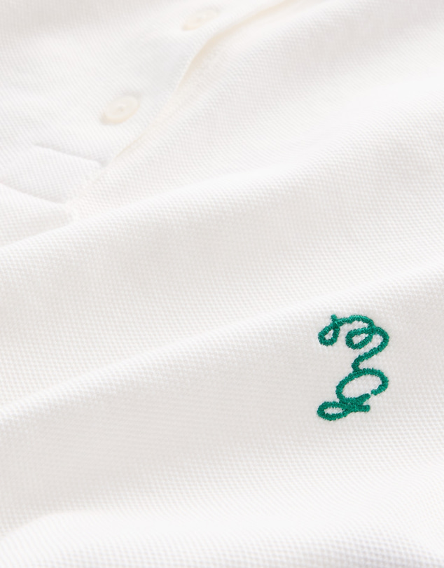 GAP - GAP x Malbon SS Cinch Waist Crop Polo
