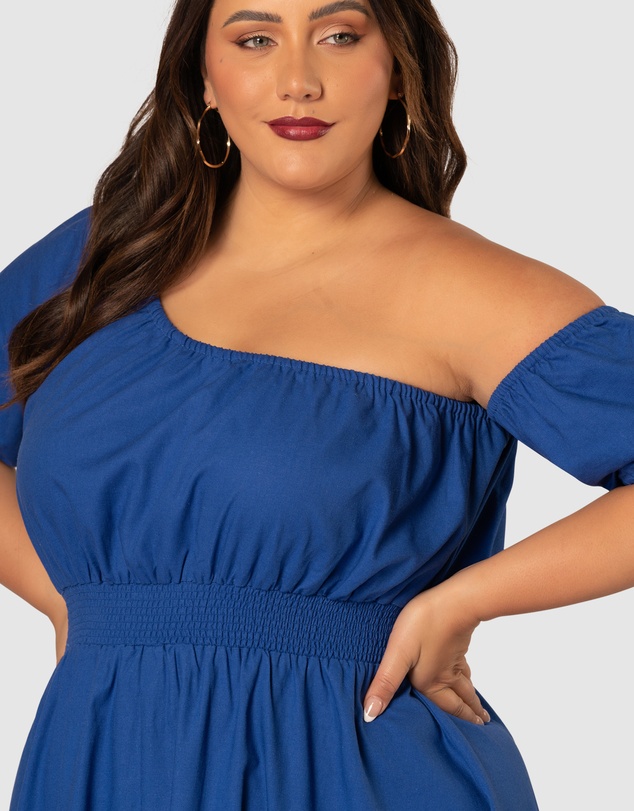 Pink Dusk by Curve Project - Brightside Midi Dress