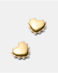 MIMCO - Adore Heart Stud Earrings