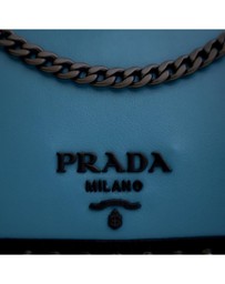 Pre-Loved by Azura Reborn - Pre-Loved Bicolor Glace Calfskin Studded Crossbody
