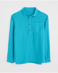 Seasalt - Seasalt Cornwall Blue Artist's Shirt