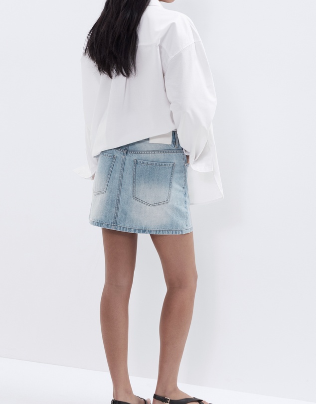 UNISON - Denim Mini Skirt