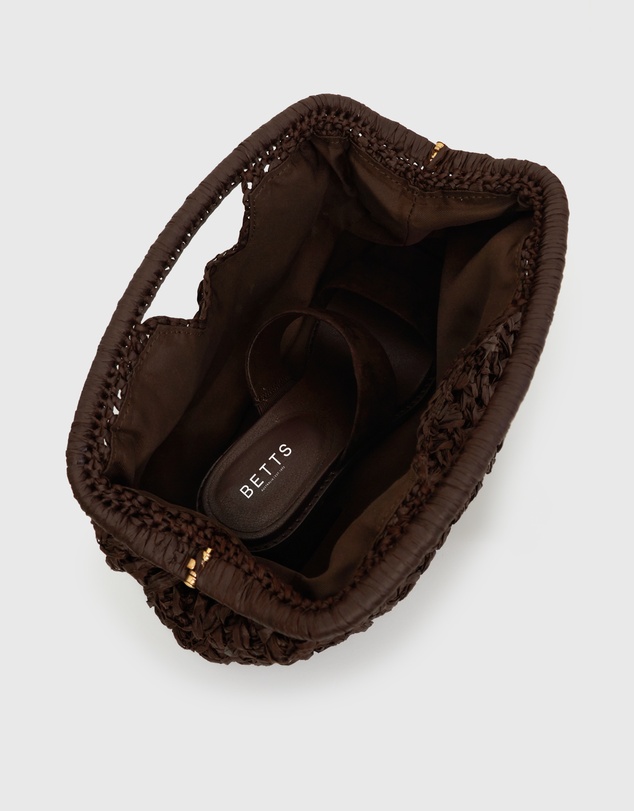 Betts - Spainard Raffia Clutch Bag