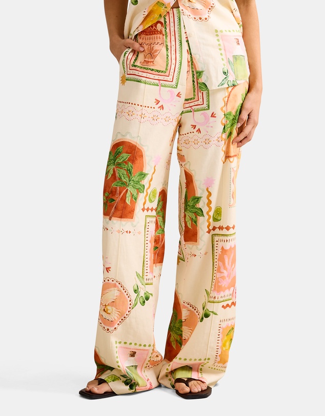 Forever New - Ola Linen Wide Leg Pants