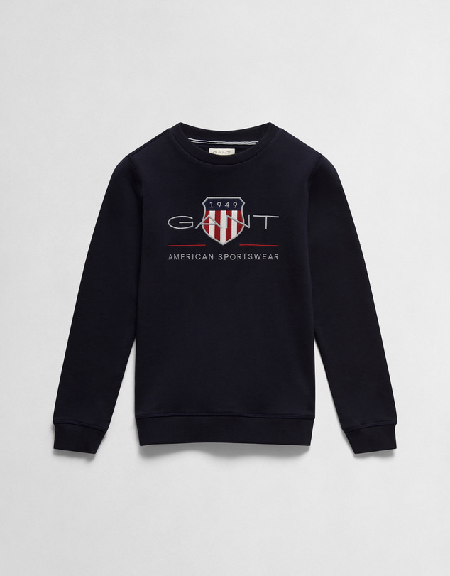 Gant - Archive Shield Crew Neck Sweatshirt