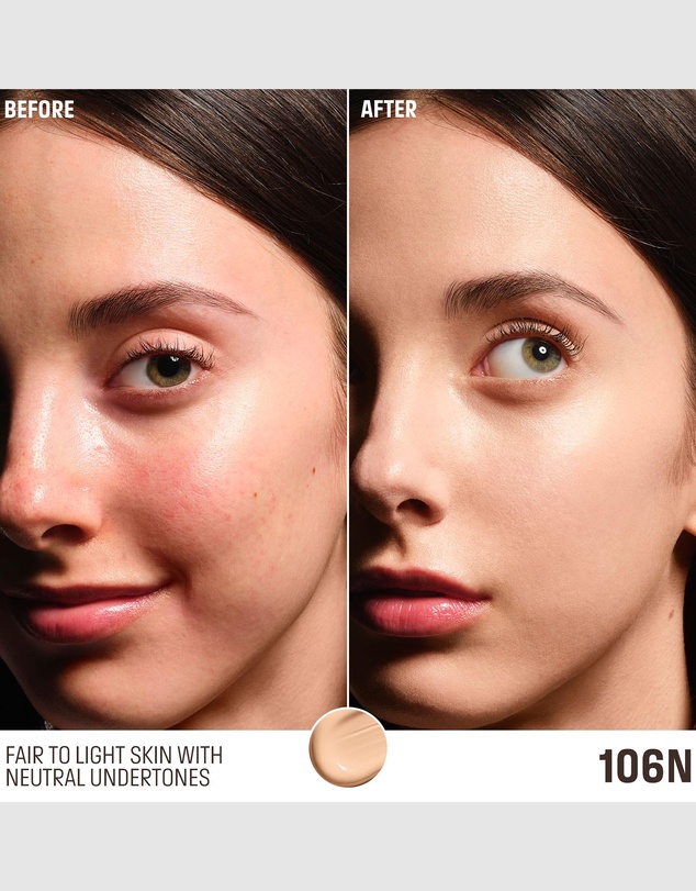 MAKE UP FOR EVER - HD Skin Perfecting & Balancing Foundation 106N