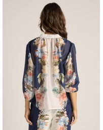 Fate + Becker - Solara Split Neck Blouse
