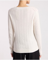 David Lawrence - Everyday Cable Knit Jumper