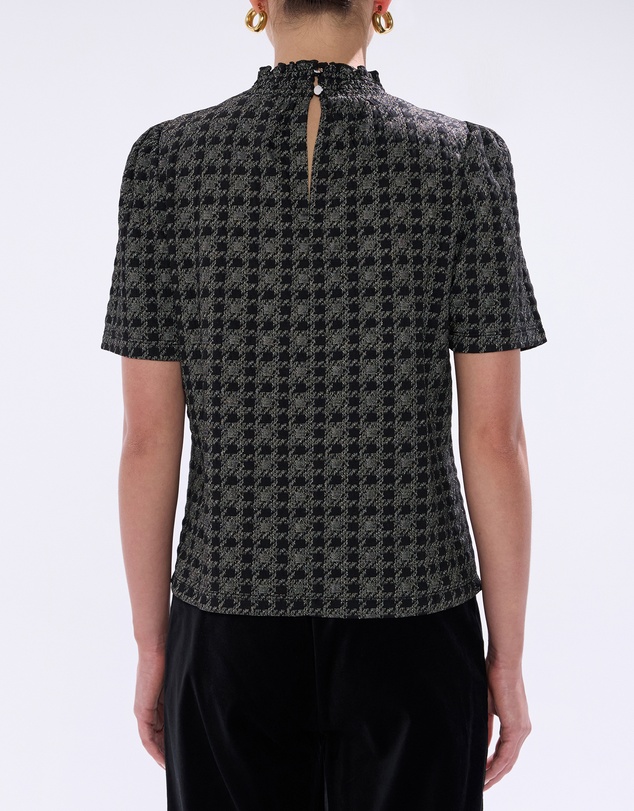 Marcs - Cece Houndstooth Top