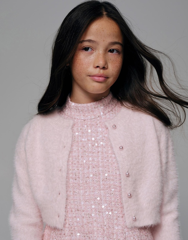 Bardot Junior - Bell Sleeve Cardi - Kids-Teens