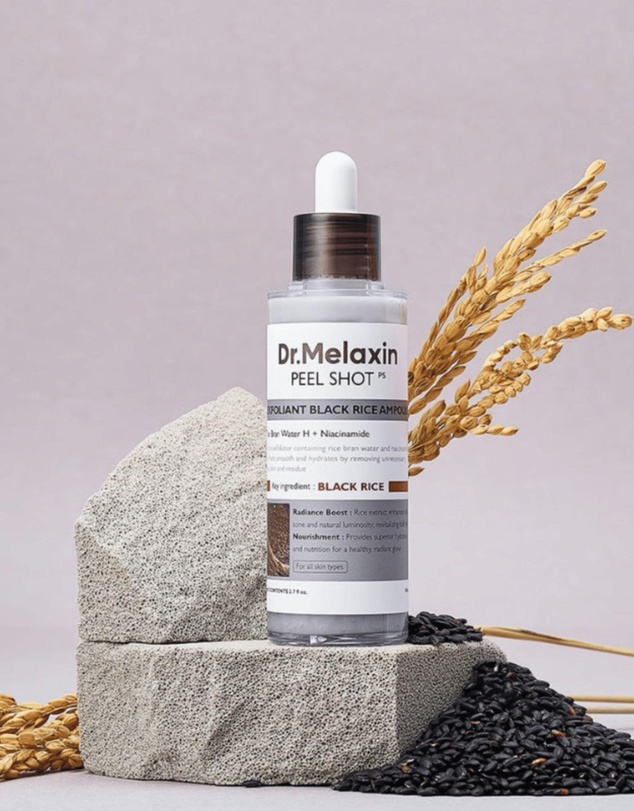 Dr Melaxin - Peel Shot Exfoliating Black Rice Ampoule 80ml