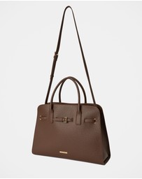 Forever New Curve - Clara Curve Buckle Tote Bag