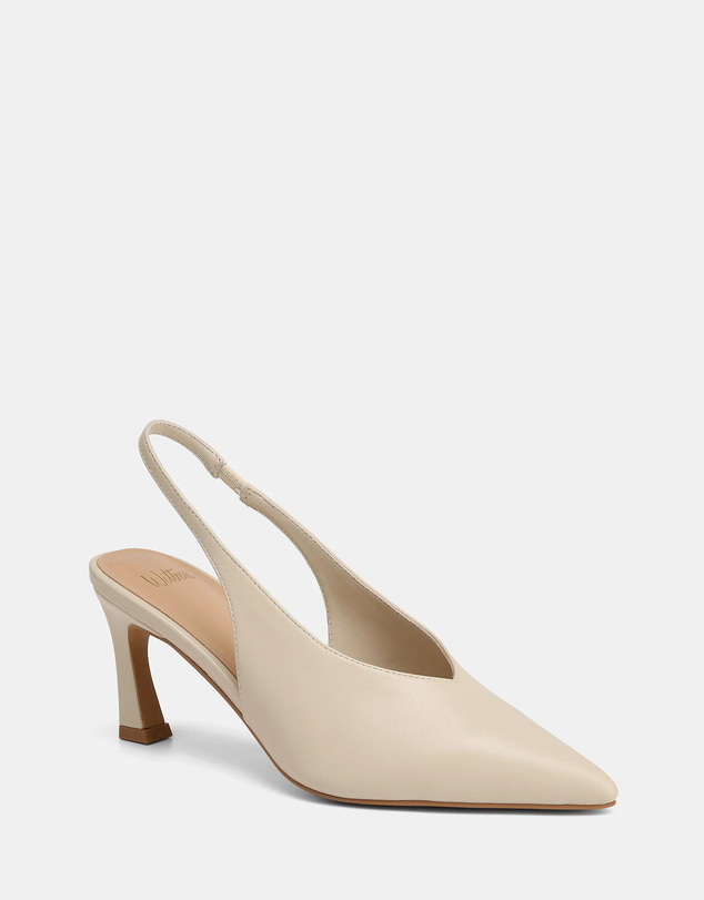 Wittner - Tessa High Heels Vintage Ivory Leather