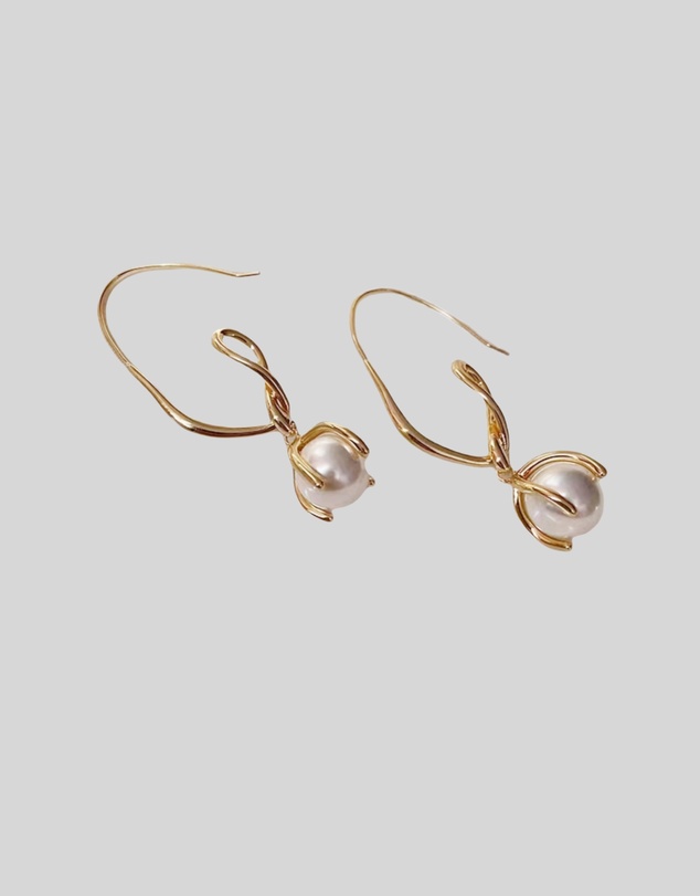 KAJA Clothing - Earrings-Pearl earrings 3pc