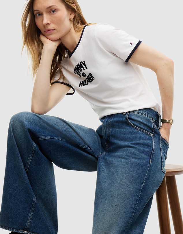 Tommy Hilfiger - Indie High Rise '70s Wide Jeans
