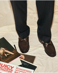 Aquila - Argyle Horse bit Loafers