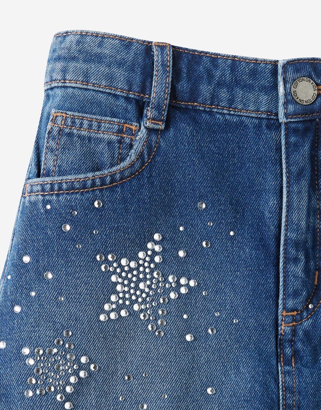 Cotton On Kids - Alayna Aline Denim Skort