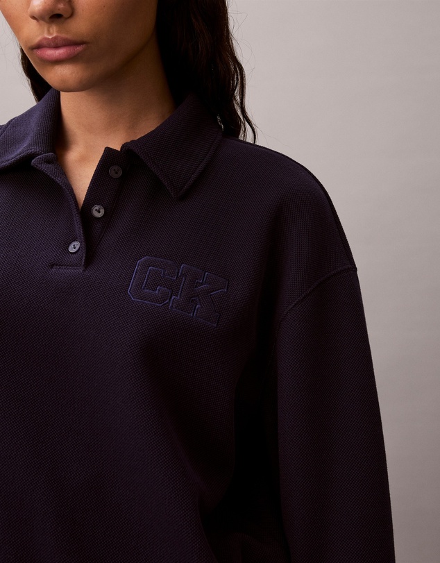 Calvin Klein Jeans - Relaxed CK Polo Sweatshirt