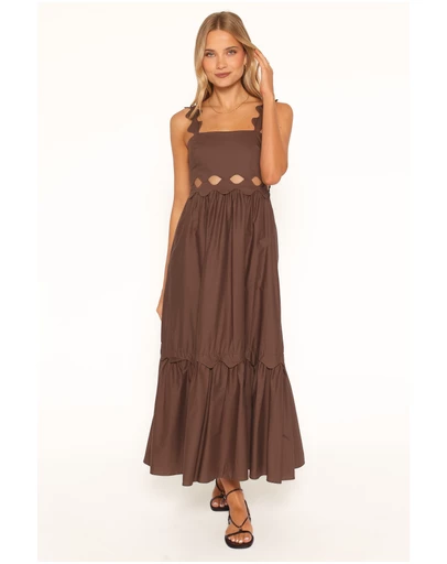 Petal & Pup - Dixie Maxi Dress - Brown