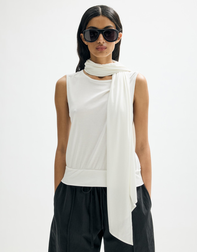 Minima Esenciales - Emra Scarf Tank Top