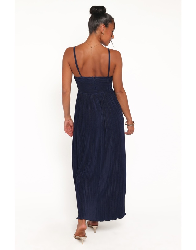 Petal & Pup - Polly Halterneck Maxi Dress - Navy