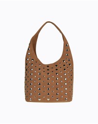 PETA AND JAIN - Yoko Studded Hobo Bag