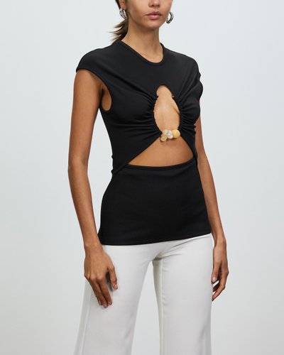 Quartz Ruched Top