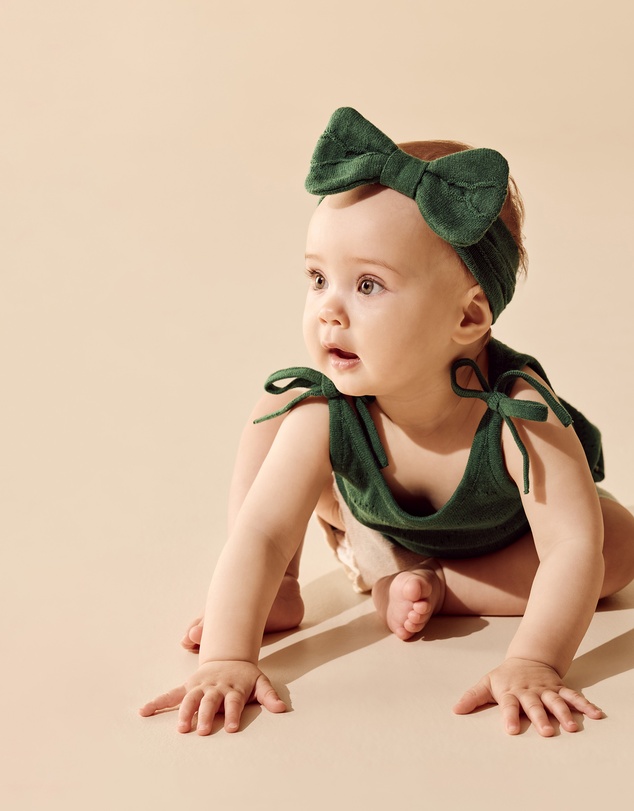 Wilson & Frenchy - Fleur Organic Knitted Jacquard Set - Babies-Kids