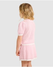 Forever New Girls - Connie Girls Scallop Knitted Top