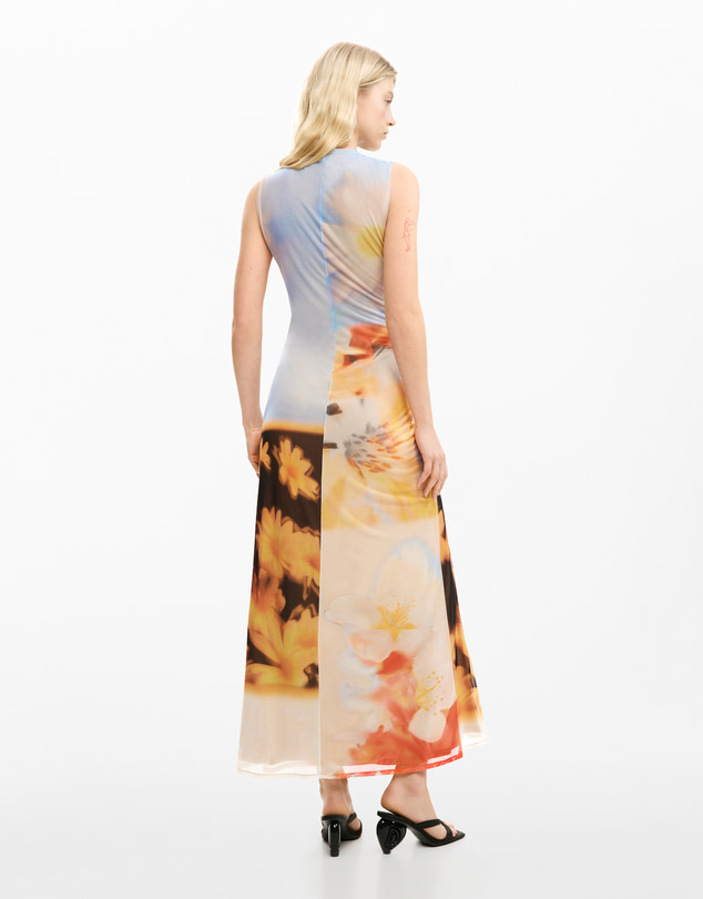 Desigual - Draped long dress