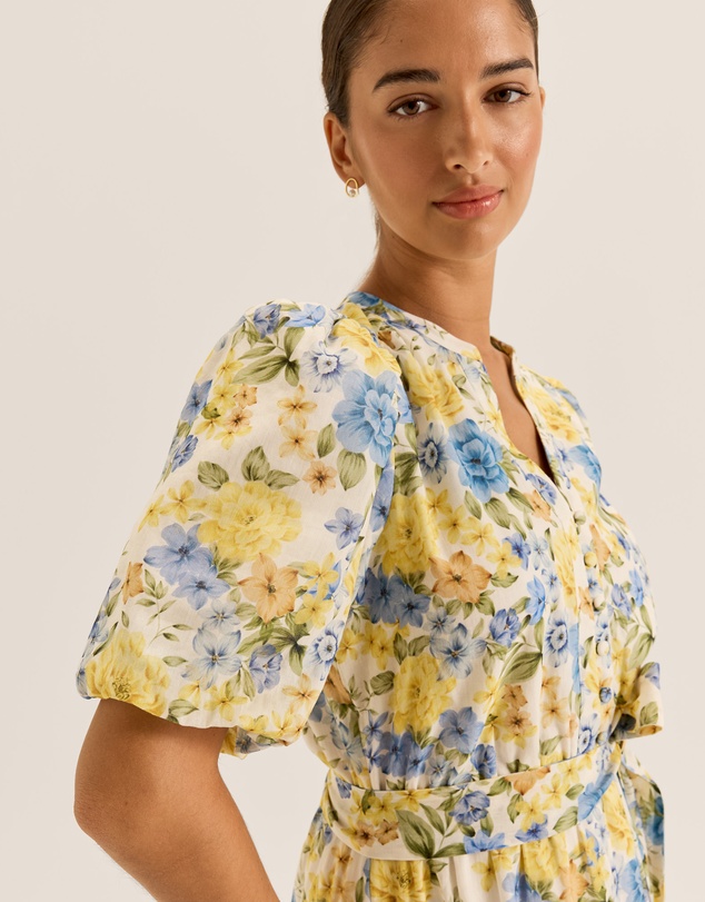 Review - Elba Floral Midi Dress