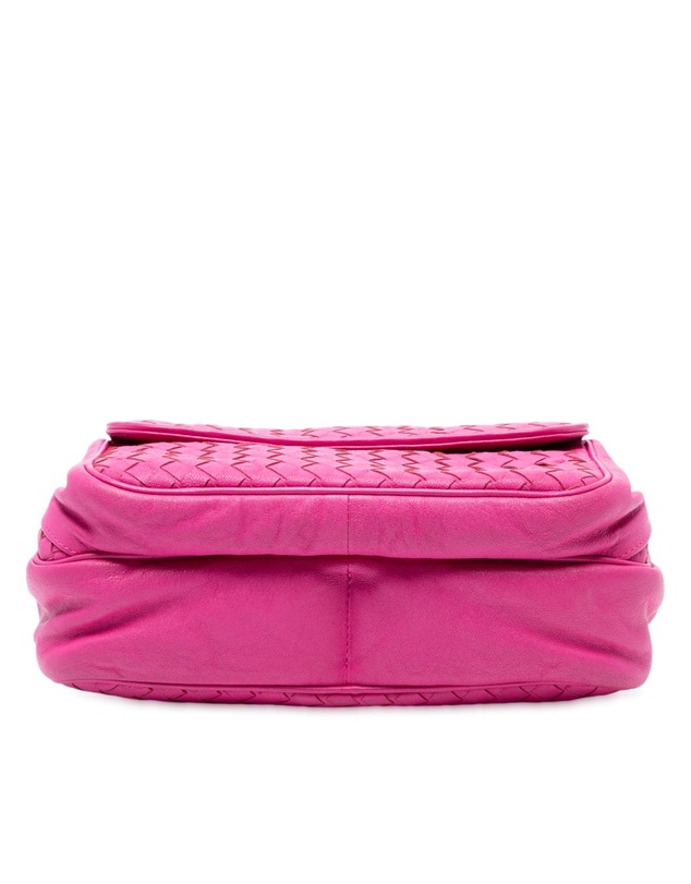 Pre-Loved by Azura Reborn - Pre-Loved Nappa Intrecciato Front Pocket Messenger Bag