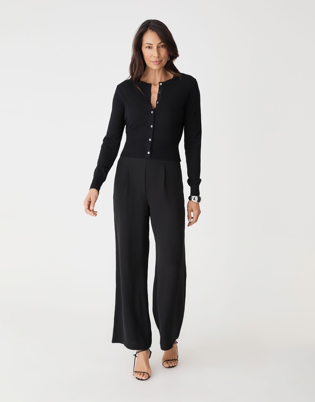 Forcast - Jessie Crew Neck Cardigan