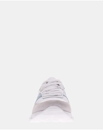 Mia Vita - Chloe Lace-Up Casual Sneaker - White/Blue