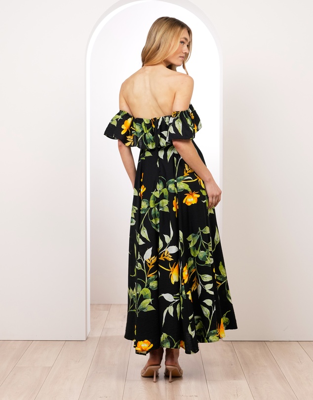 Pilgrim - Hugo Off Shoulder Maxi Dress