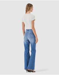 Rolla's - Pointelle Classic Tee - Grey Marle