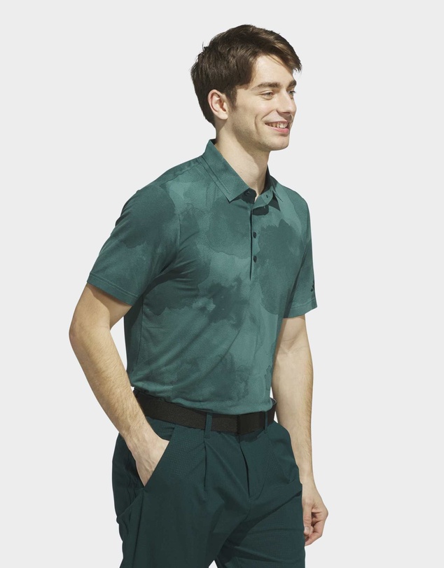 adidas Performance - Ultimate365 Printed Cool Feeling Tour Polo Shirt Mens