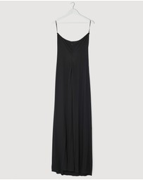 Revibe - Repaired Christopher Esber Arced Palm Strapless Dress - AU 12