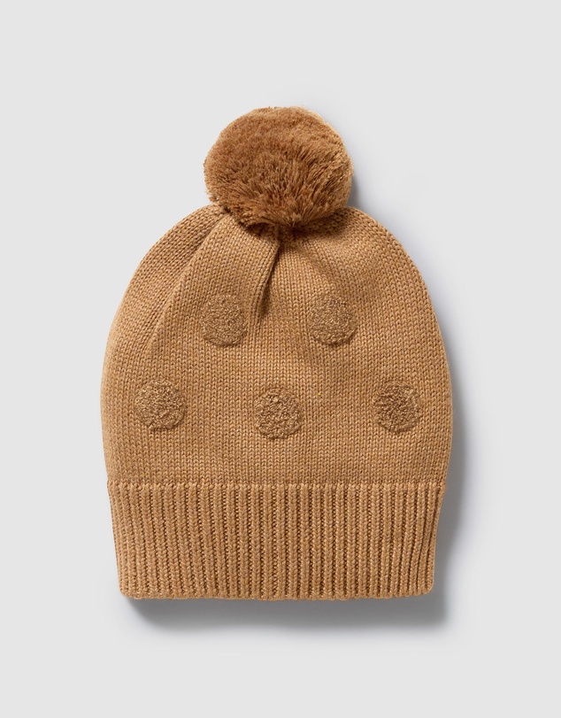 Wilson & Frenchy - Organic Knitted Bauble Hat - Babies