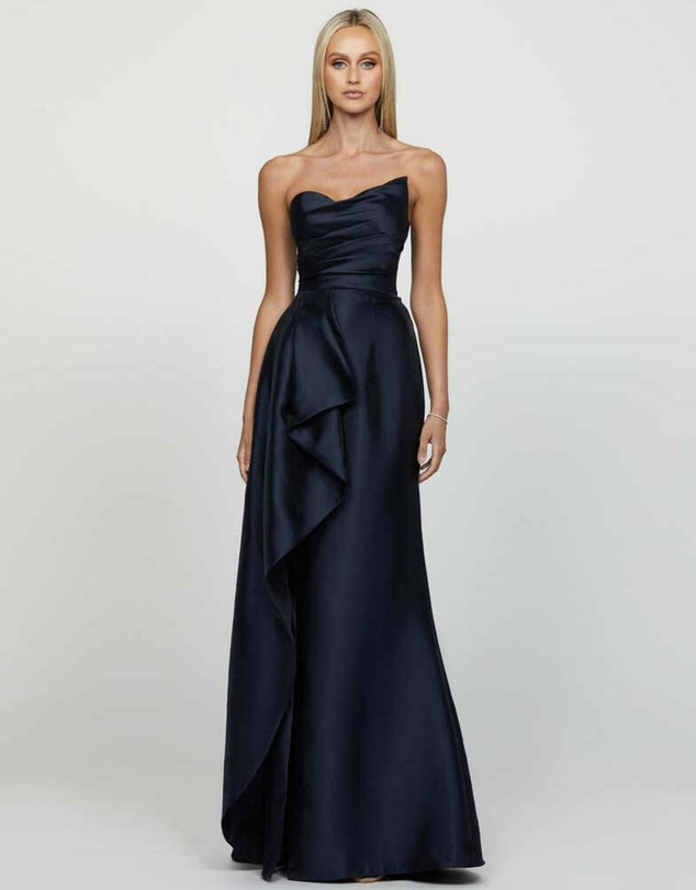 Bariano - Kasery Asymmetric Gown