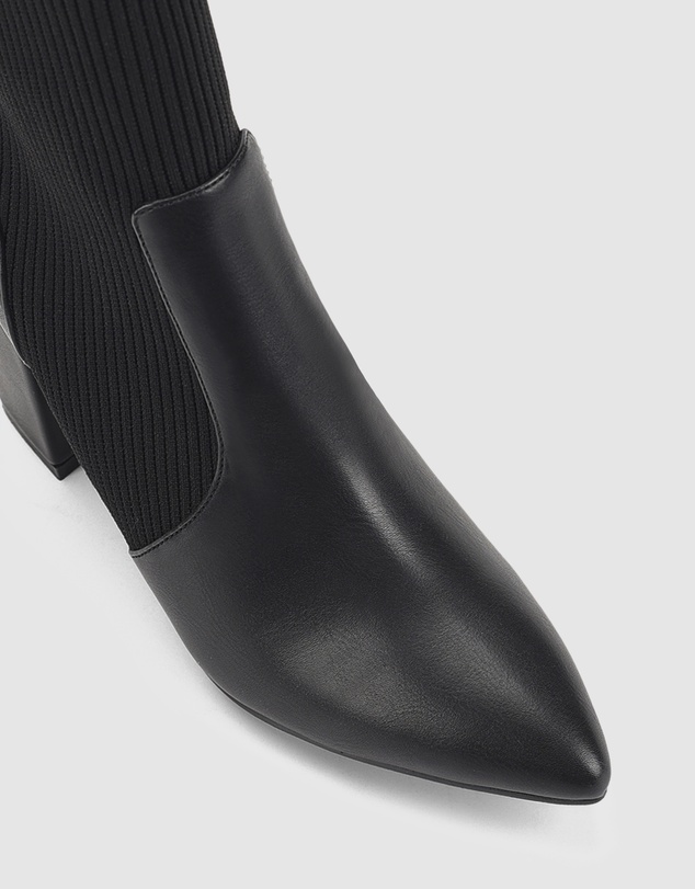 Verali - Mayah Knit Ankle Boots