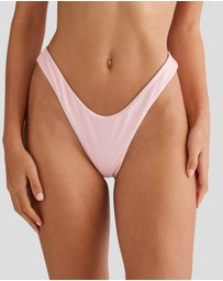 Vacay Swimwear - Positano Bottom Marshmallow