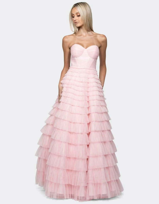 Bariano - Serenity Sweetheart Strapless Ball Gown