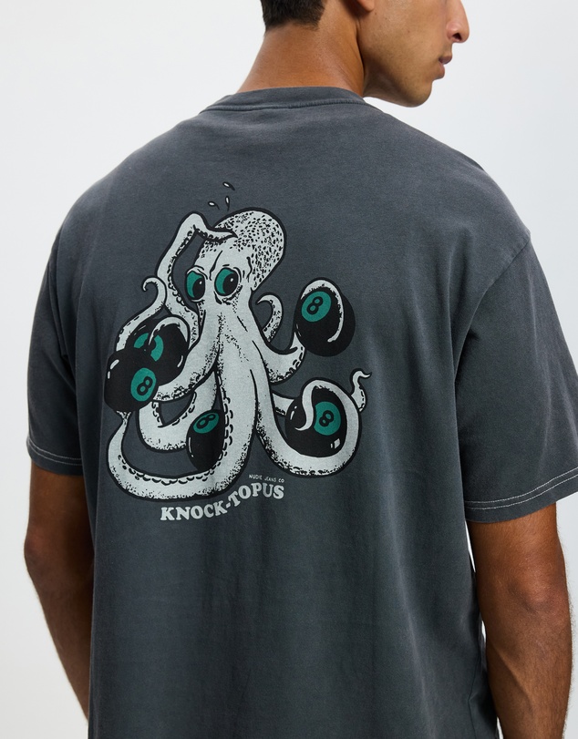 Nudie Jeans - Koffe Knock Topus T-Shirt