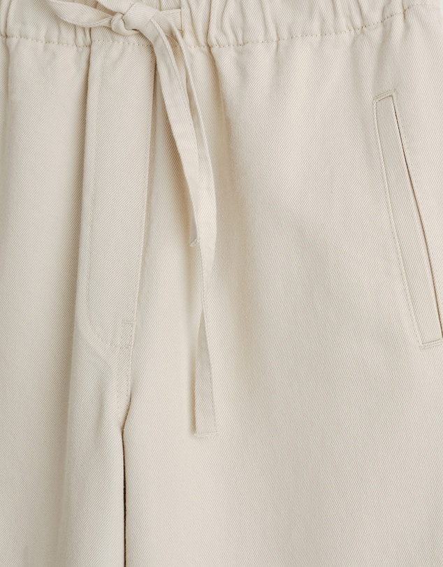 COS - Cropped Denim Wide-Leg Trousers