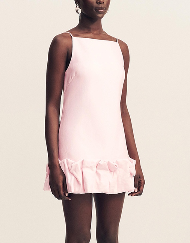 Shona Joy - Otis Bubble Hem Mini Dress