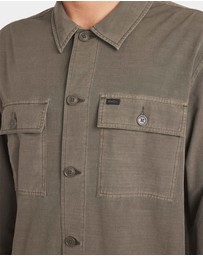 RVCA - Mens Coas Over Long Sleeve Shirt