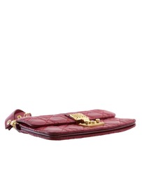 Pre-Loved by Azura Reborn - Pre-Loved Lambskin Cannage DiorAddict Wristlet Clutch
