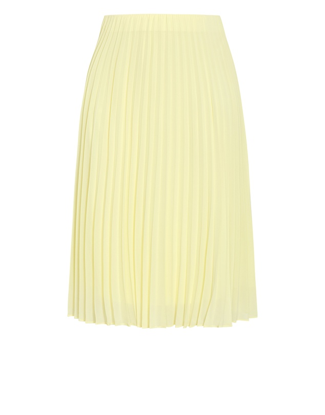 City Chic - Chiffon Pleat Midi Skirt