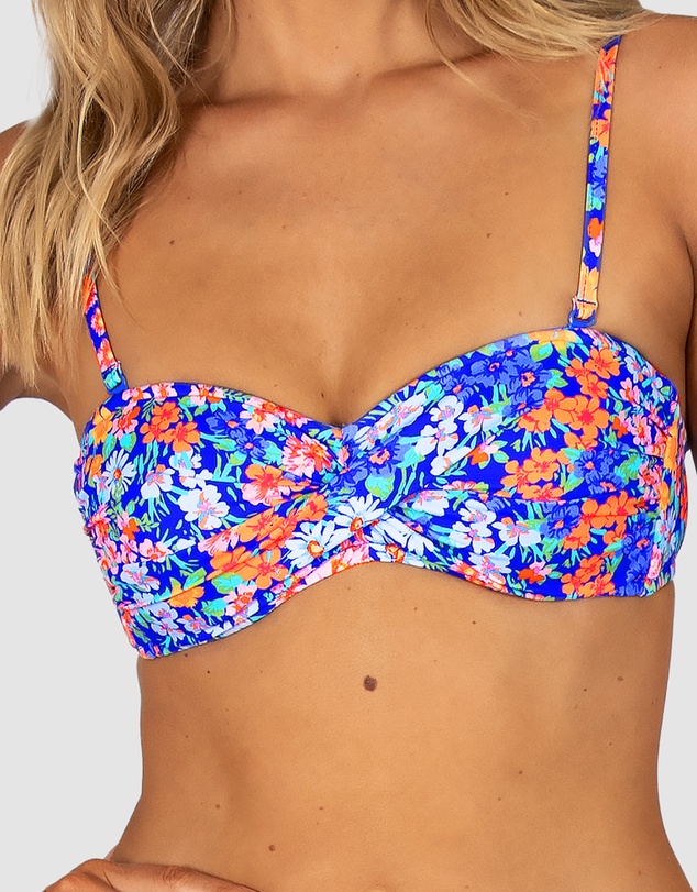 Baku Swimwear - Biarritz Twist Bandeau Bikini Bra Top